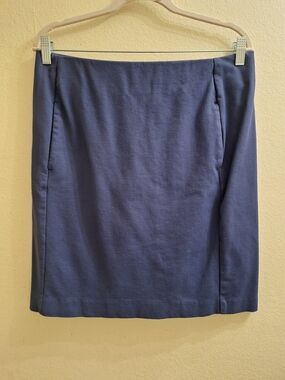 J. Jill  Navy Perfect Interview Office Pencil Skirt, Medium Petite or Size 8/10